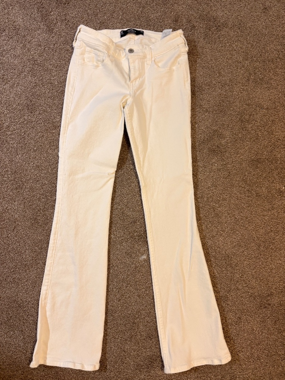 WHITE SIZE 26/2 HOLLISTER JEANS